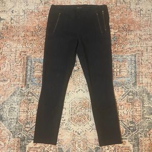 J BRAND Skinny Side-zip Cropped Jeans